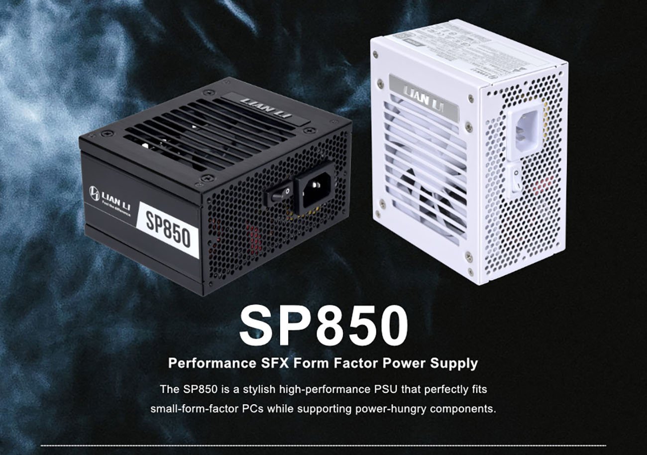 LIAN LI SP850, Black color , Performance SFX Form Factor Power